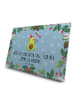 Mr. & Mrs. Panda Advents-Teekalender Avocado Party mit Spruch in Eisblau