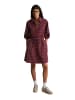 Marc O'Polo DENIM Kurzer Seersucker-Kleid A-Shape in Dark Red
