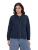 Ulla Popken Sweatjacke in marine