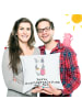 Mr. & Mrs. Panda Sofakissen Panda Beste Shoppingbegleitung der W... in Weiß