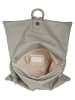 Samantha Look Handtasche echt Leder in grau