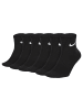 Nike Socken 6er Pack in Schwarz