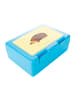 Mr. & Mrs. Panda Aufbewahrungsbox Igel Herzen ohne Spruch in Gelb Pastell