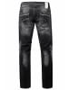 Rusty Neal Jeans Hose "RUBEN" Black Used in Anthrazit
