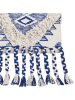 Beliani Kurzflor MANAVGAT in Beige/Blau - (W) 140 x (H) 1.2 x (L) 200 cm