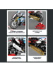 COFI 1453 Reobrix 99040 Rennmotorrad Klemmbaustein Modell 949 Teile ab 14 in Mehrfarbig