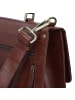 Leonhard Heyden Cambridge Aktentasche Leder 38 cm Laptopfach rotbraun