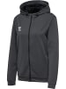 Hummel Hummel Hoodie Hmlauthentic Multisport Damen Atmungsaktiv Feuchtigkeitsabsorbierenden in ASPHALT