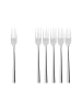 Villeroy & Boch 6er Set Tafelgabel Piemont 206 mm silber in silber
