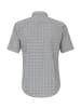 CASAMODA Kurzarm Business Hemd für Herren in grau