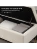 HOMCOM Sitzbank in Beige 120L x 44B x 44,5H cm