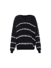 faina Damen Sweater in SCHWARZ
