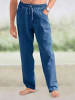 Sieh an! Schlupfjeans in blue-stone-washed