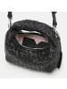 Les Visionnaires Greta Micro weave Handtasche Leder 20 cm black