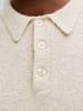 Jack & Jones Gestricktes Polo in Silver Lining
