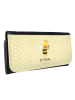 Mr. & Mrs. Panda Wallet Biene König mit Spruch in Gelb Pastell