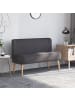 HOMCOM Sofa-117L x 56,5B x 77H cm-Dunkelgrau