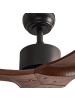 Beliani Deckenventilator ohne Beleuchtung ARANI in Braun/Schwarz