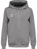Hummel Reißverschluss Hmlauthentic Kinder in GREY MELANGE