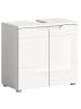 ebuy24 Waschbeckenunterschrank Solero Weiß 63 x 34 cm