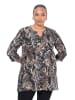 Ulla Popken Longshirt in schwarz