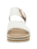 Gabor Keilsandalette in weiß