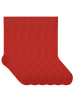von Jungfeld Classic Socken Rot SET in Rot