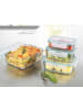 Gourmet Maxx Glas-Frischhaltedosen Klick-it 8-tlg. smaragd  grün