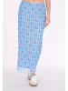 myMo Women Skirt in blue multicolor