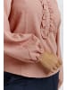ICHI Rüschenbluse IHDAMILLA LS 20116873  Modische Bluse mit Rüschen in Rosa