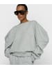 10Days Puff Sleeve Sweater Neoprene in Light Grey