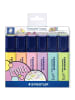 Staedtler Textmarker Textsurfer classic colors Packung mit 6 Stück