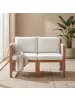 home24 Diningsofa Bayton 2-teilig in Beige / Braun