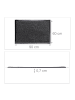 relaxdays Schmutzfangmatte in Schwarz/Grau - (B)90 x (T)60 cm