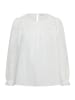 KAFFE curve Bluse langarm KCmally A-shape in Chalk