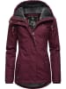 ragwear Winterjacke Monade in Wine Red22