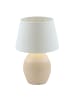 näve Tischleuchte "TALIA" in weiß - (L)20 cm x (B)20 cm x (H)31 cm