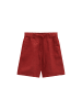 Marc O'Polo Leinenshorts wide in Tall Poppy