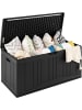 COSTWAY Gartenbox 300L in Schwarz