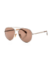 David Beckham Sonnenbrille in Gold