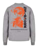 F4NT4STIC Oversize Sweatshirt Geishora Oversize Japan Streetstyle in grau meliert