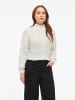 Vila Strickpullover in Cloud Dancer