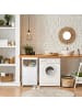 relaxdays Badschrank in Weiß - (B)45 x (H)83 x (T)30 cm