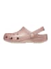 Crocs Classic Glitter Cloq-Pantolette zum Hineinschlüpfen Rose