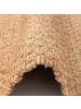 Pergamon Naturfaser Teppich Jute Salsa mit Fransen in Beige