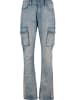 2Y Studios 2Y Studios Galador Flared Fit Jeans in sand blue