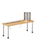 relaxdays Küchenregal in Natur - (B)55 x (H)21 x (T)18 cm