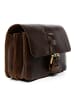SID & VAIN Leder-Umhängetasche HEATHROW Hüfttasche Umhängetasche Hip-Bag echt Leder in braun