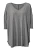 Heine Oversize-Shirt in grau-melange