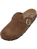 Palado Clogs Kiel Premium Leather in Dunkelbraun